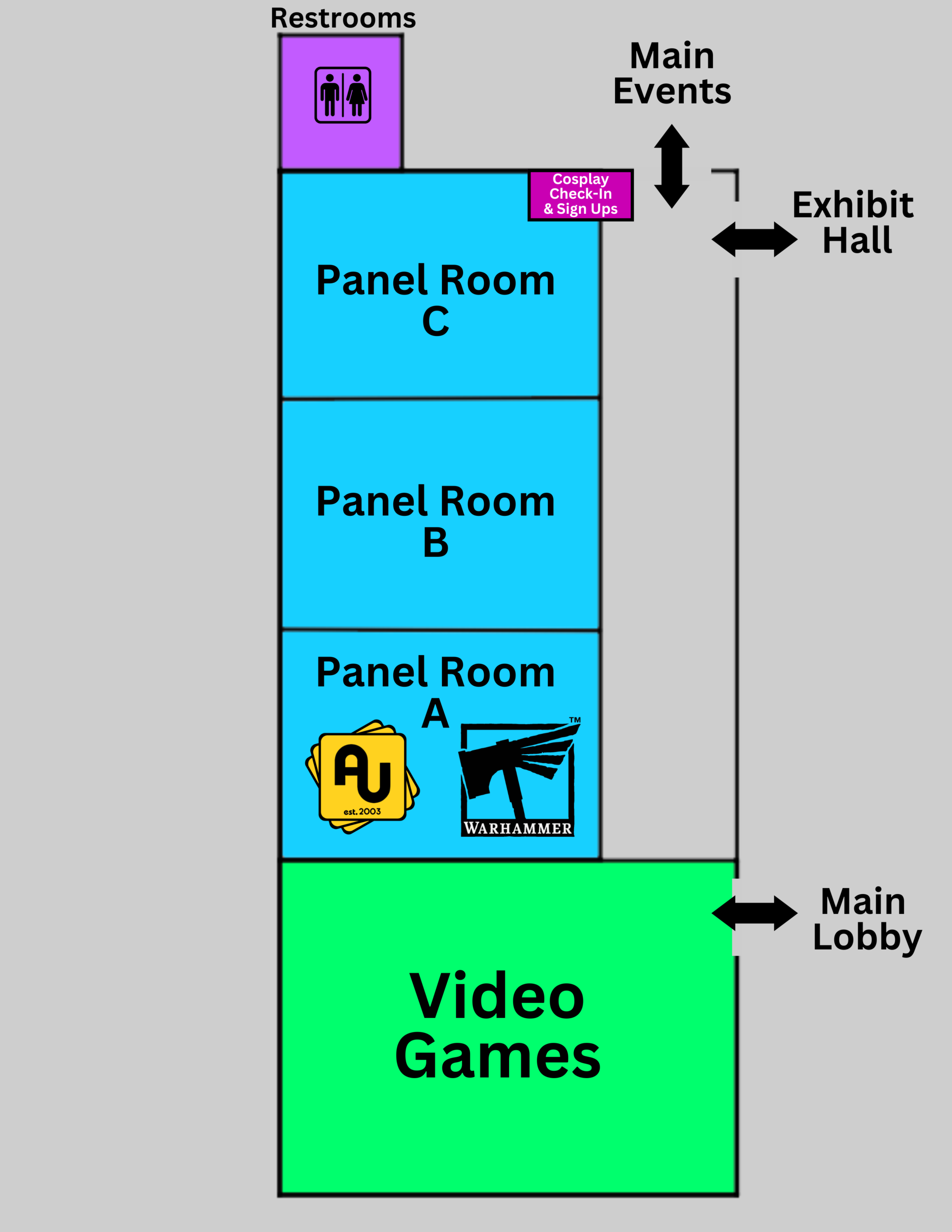 2026 Panels & Gaming Map